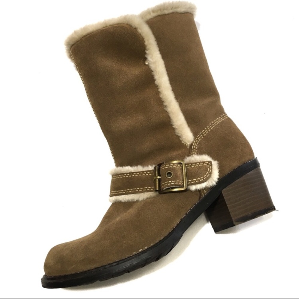 Brilliant Waterproof Suede Leather Winter Boots